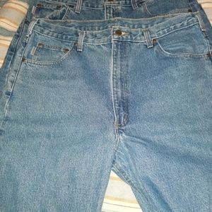2 Pairs Men Carhartt Jeans